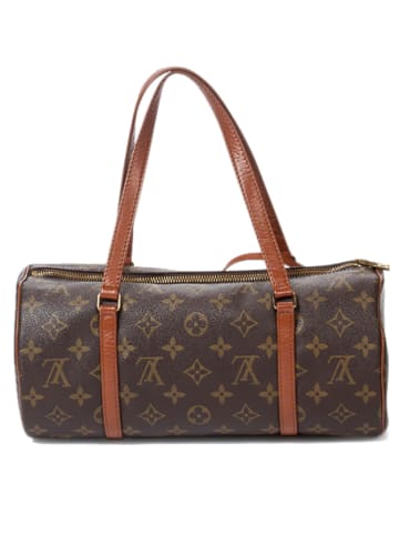 Louis Vuitton 2nd Hand Henkeltasche "Papillon" in Braun - (B)30 x (H)15 x (T)15 cm