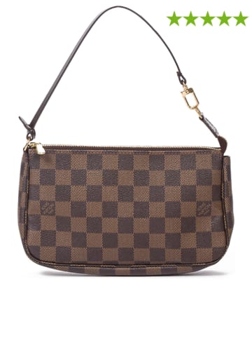 Louis Vuitton Henkeltasche "Accessory Pouch" in Braun - (B)22 x (H)14 x (T)3 cm