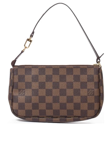 Louis Vuitton Torebka "Accessory Pouch" w kolorze brązowym - 22 x 14 x 3 cm