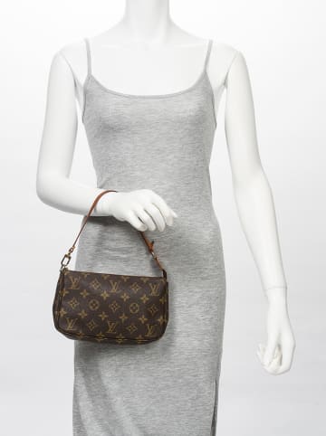 Louis Vuitton Torebka w kolorze ciemnobrązowym - 22 x 14 x 3 cm