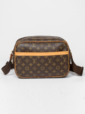 Louis Vuitton Umhängetasche "Reporter" in Braun - (B)26 x (H)18 x (T)12 cm