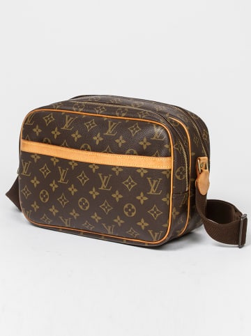 Louis Vuitton Umhängetasche "Reporter" in Braun - (B)26 x (H)18 x (T)12 cm