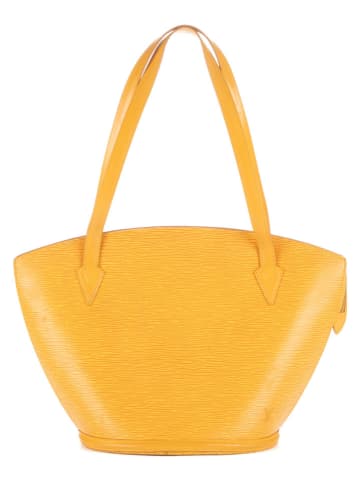 Louis Vuitton Skórzana torebka w kolorze żółtym - 26 x 29 x 15 cm