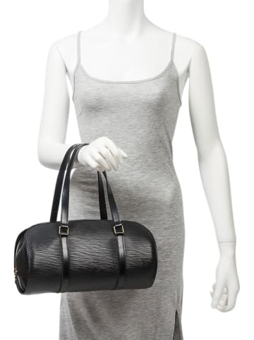 Louis Vuitton Skórzana torebka w kolorze czarnym - 30 x 14,5 x 13,5 cm