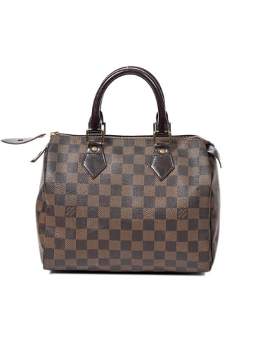 Louis Vuitton Henkeltasche in Braun/ Hellbraun - (B)25 x (H)19 x (T)14 cm