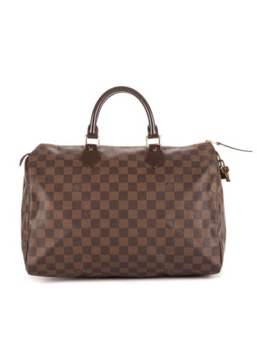 Louis Vuitton Henkeltasche in Braun/ Hellbraun - (B)35 x (H)23 x (T)19 cm