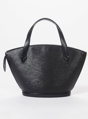 Louis Vuitton Skórzana torebka "St-Jacques PM" w kolorze czarnym - 23 x 24 x 10 cm