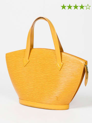 Louis Vuitton Leder-Henkeltasche "St-Jacques" in Gelb - (B)38 x (H)24 x (T)10 cm