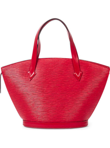 Louis Vuitton Leder-Henkeltasche "St-Jacques PM" in Rot - (B)23 x (H)24 x (T)10 cm