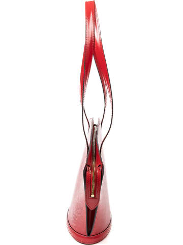 Louis Vuitton Leder-Schultertasche "St-Jacques PM" in Rot - (B)23 x (H)24 x (T)10 cm