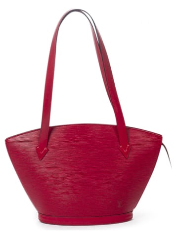 Louis Vuitton Torebka "St-Jacques PM" w kolorze czerwonym - 23 x 24 x 10 cm