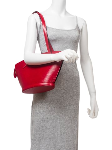 Louis Vuitton Torebka "St-Jacques PM" w kolorze czerwonym - 23 x 24 x 10 cm