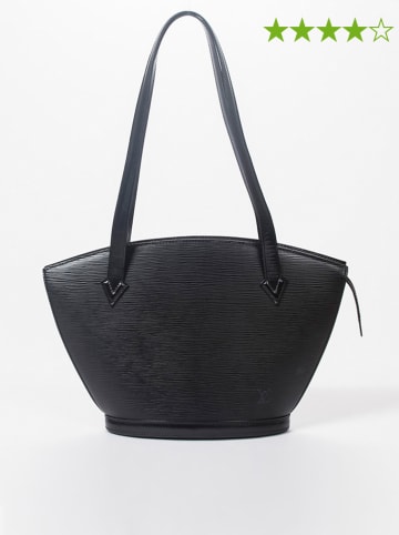 Louis Vuitton Skórzana torebka "Saint Jacques PM" w kolorze czarnym - 23 x 24 x 10 cm