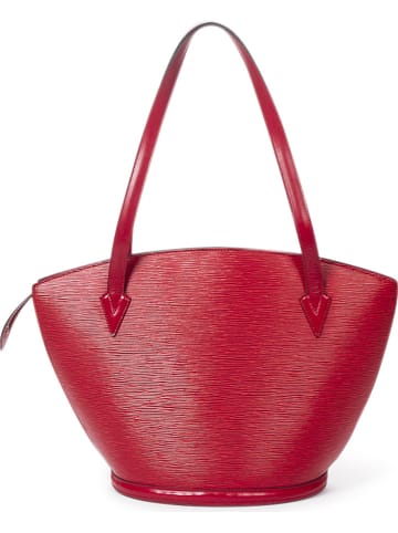 Louis Vuitton Leder-Schultertasche in Rot - (B)26 x (H)30 x (T)17 cm