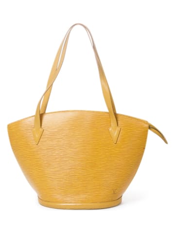 Louis Vuitton Leder-Schultertasche in Gelb - (B)26 x (H)30 x (T)17 cm