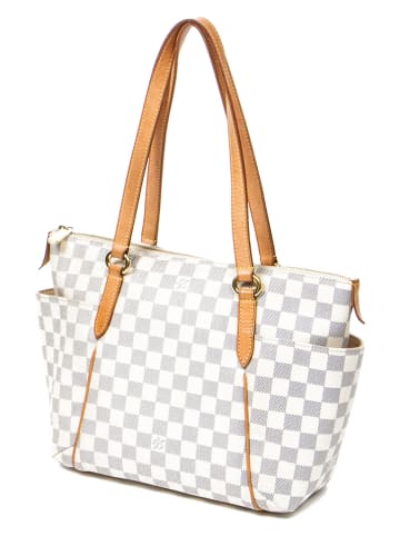 Louis Vuitton Torebka w kolorze szaro-kremowym - 36 x 24 x 11 cm