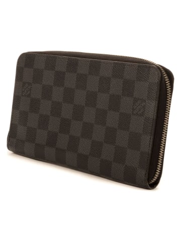 Louis Vuitton Geldbörse in Braun/ Anthrazit - (B)21 x (H)11 x (T)2 cm