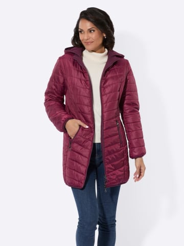 WITT WEIDEN Doorgestikte jas rood