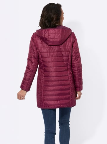 WITT WEIDEN Doorgestikte jas rood