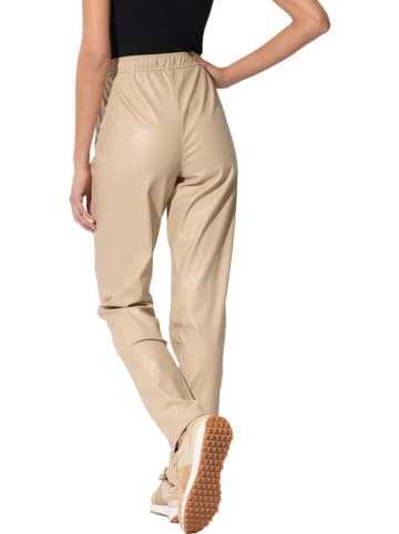 WITT WEIDEN Kunstlederhose in Beige