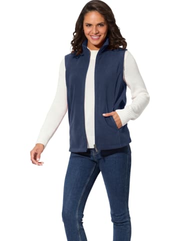 WITT WEIDEN Fleeceweste in Dunkelblau