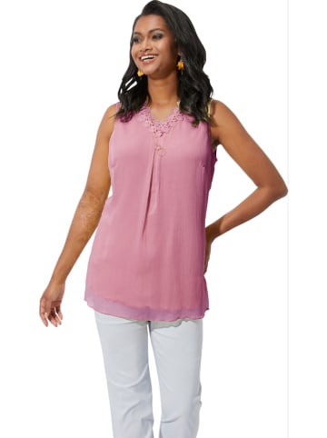 WITT WEIDEN Top w kolorze szaroróżowym