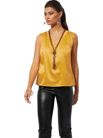 WITT WEIDEN Bluzka w kolorze musztardowym