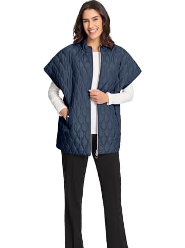 WITT WEIDEN Doorgestikte bodywarmer donkerblauw