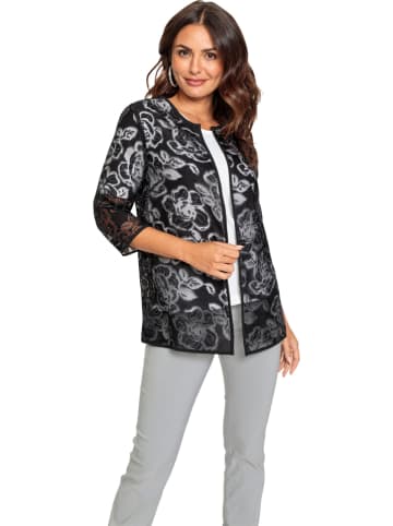 WITT WEIDEN Cardigan in Schwarz/ Creme