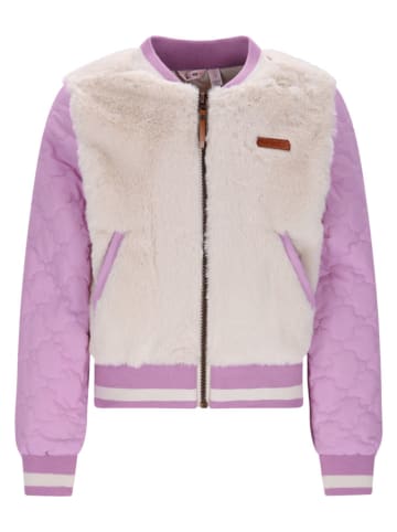 No-No Blouson "Doris" in Creme/ Flieder