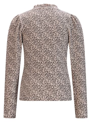 No-No Longsleeve "Koss" beige/zwart