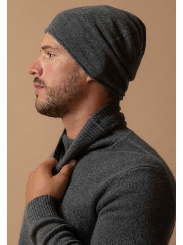 Perfect Cashmere Kaszmirowa czapka "June" w kolorze szarym