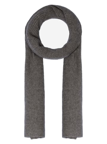 Perfect Cashmere Kasjmieren sjaal "Louane" antraciet - (L)180 x (B)30 cm