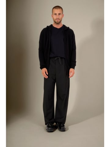 Perfect Cashmere Kaschmir-Sweatshirt "Eldo" in Schwarz