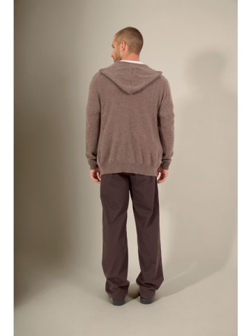 Perfect Cashmere Kaschmir-Sweatshirt "Eldo" in Hellbraun