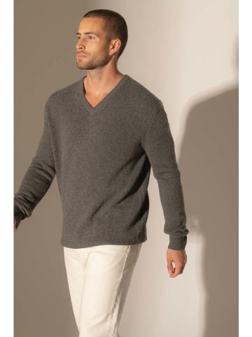 Perfect Cashmere Kaschmir-Pullover "Enzo" in Grau