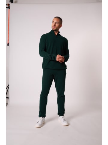 Perfect Cashmere Kaschmir-Pullover "Greg" in Dunkelgrün