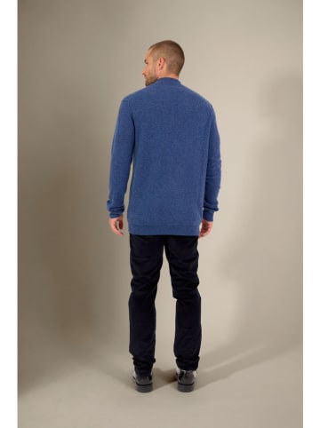 Perfect Cashmere Kaszmirowy sweter "Lucas" w kolorze niebieskim