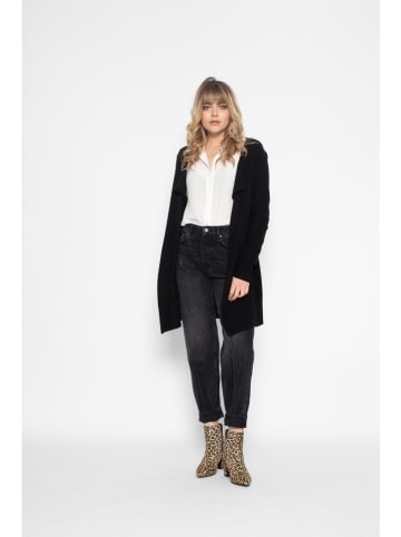 Perfect Cashmere Kaschmir-Cardigan "Abigail" in Schwarz