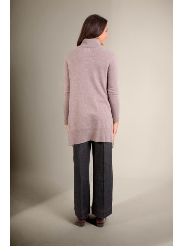 Perfect Cashmere Kaszmirowy kardigan "Abigail" w kolorze fioletowym