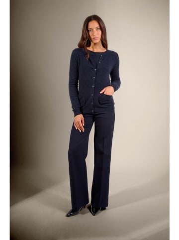 Perfect Cashmere Kaschmir-Cardigan "Caron" in Dunkelblau