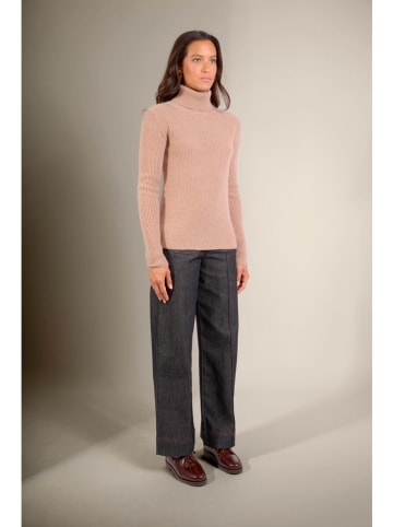 Perfect Cashmere Kaszmirowy sweter "Celeste" w kolorze jasnoróżowym