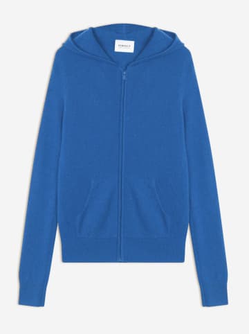 Perfect Cashmere Kaschmir-Cardigan "Emma" in Blau