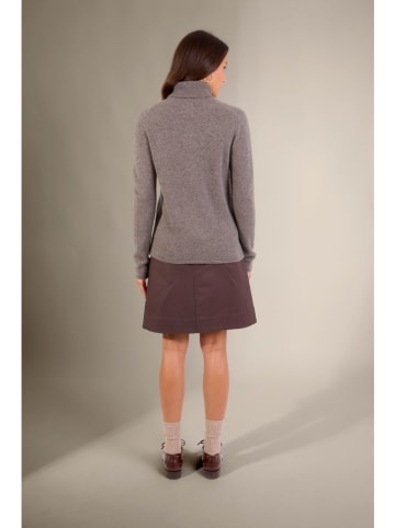 Perfect Cashmere Kaschmir-Pullover "Linda" in Taupe