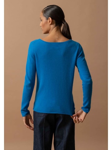 Perfect Cashmere Kaszmirowy sweter "Megan" w kolorze niebieskim