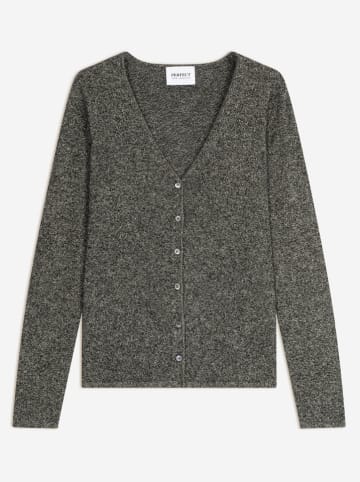 Perfect Cashmere Kaschmir-Cardigan "Paige" in Grau