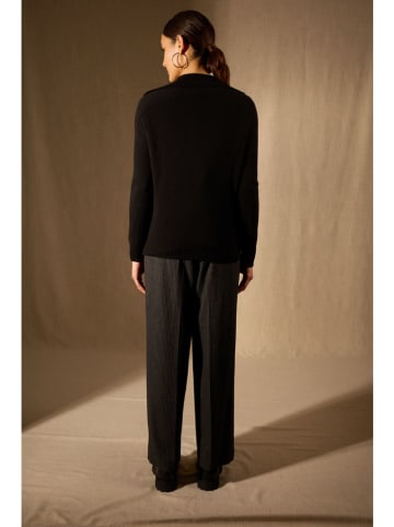 Perfect Cashmere Kaschmir-Pullover "Rosalie" in Schwarz
