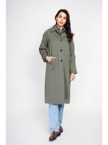 ASSUILI Trenchcoat grijs