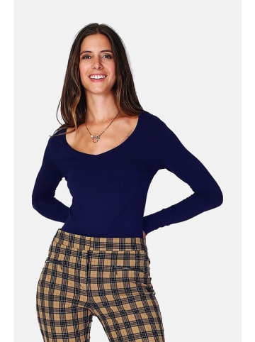 ASSUILI Longsleeve donkerblauw