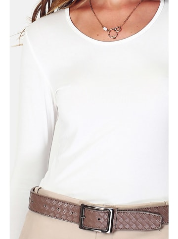 ASSUILI Longsleeve in Weiß